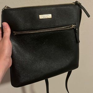 Used Kate Spade, black crossbody